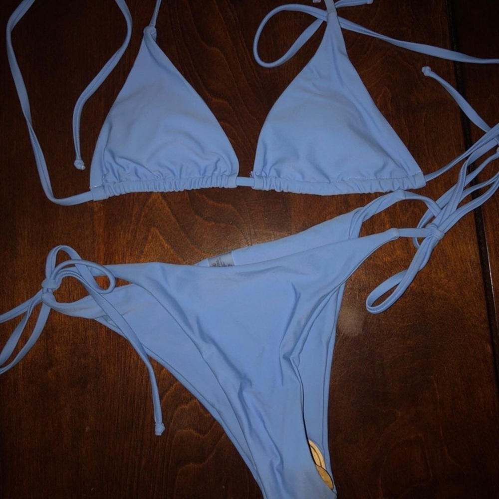 New Light Blue Bikini